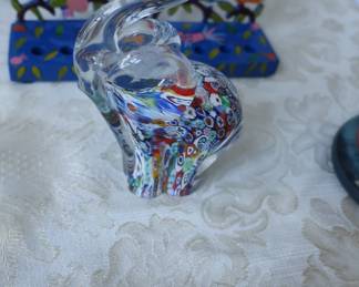 millifiori paperweight elephant