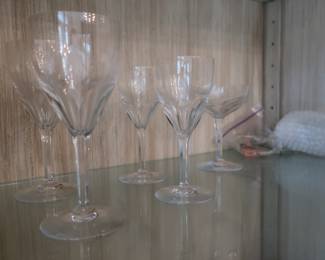 another view of stemware