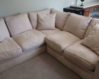 * three piece sectional sofa