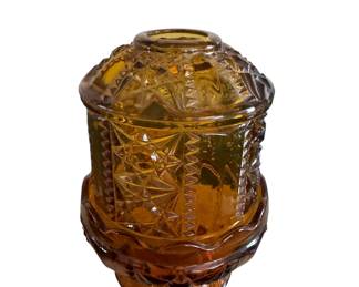 Indiana Glass fairy lamp