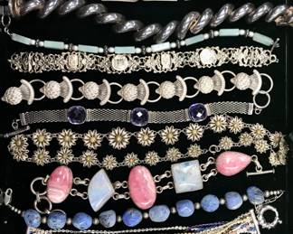 Sterling bracelets