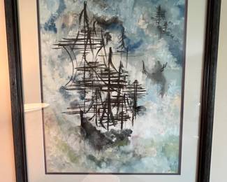 Unique ship painting