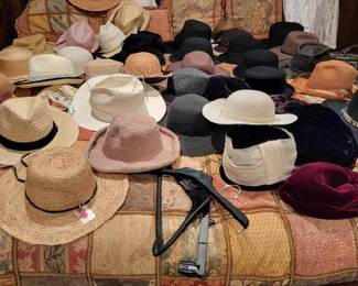 Spring, summer and winter hats