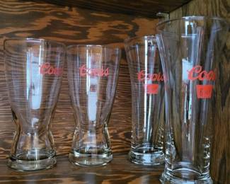 Coors glasses