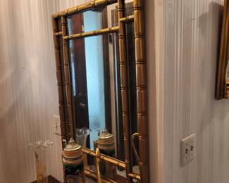 Bamboo mirror