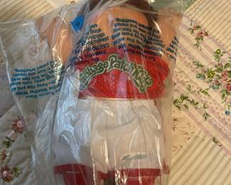 We left her in plastic for decades waiting for you. Note: No additional clothing available.