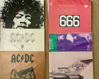 Vinyl Records: Our full list, which indicates any items sold, can be found in a later slide.