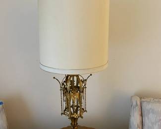 Close up of lamp shown in last picture. 1 available in this style.