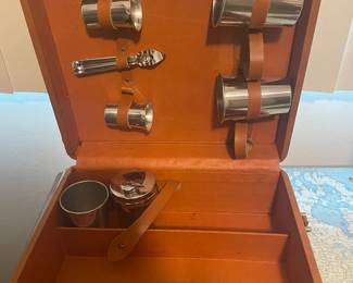 Vintage bar tools set & box. , Collect the missing pieces at future estate sales/by thrifting! 