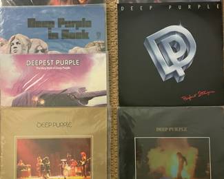 Deep Purple Vinyl collection (Fireball & In Rock have sold).