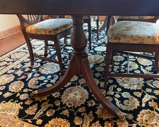 Duncan Phyfe Table w/4 Chairs