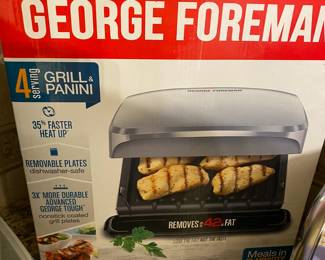 Large George Foreman Grill & Panini