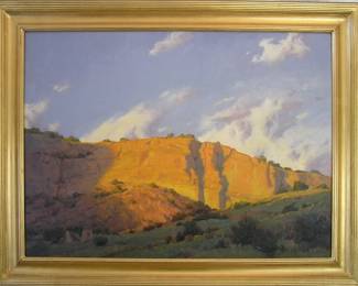 1 Otis Nuevo Mexico Piedras Antiguas Oil Weems Gallery