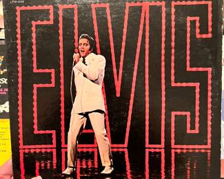 Elvis LP Records & 45’s