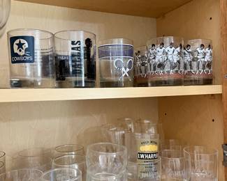 MCM Cera the Forehand Tennis Old Fashioned Glasses