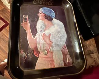 coca-cola trays