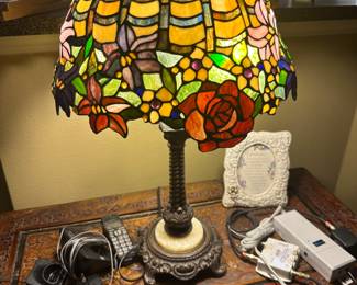 Tiffany style lamp