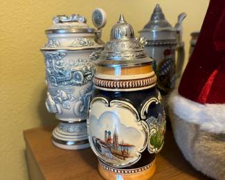 beer steins