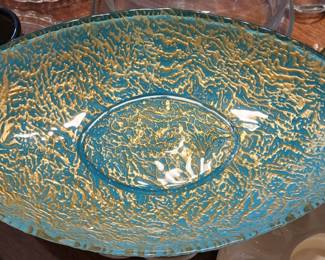 MCM eye shaped bowl