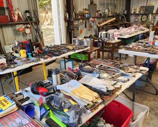 building full of tools