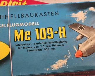 earl 1960's German model plane
