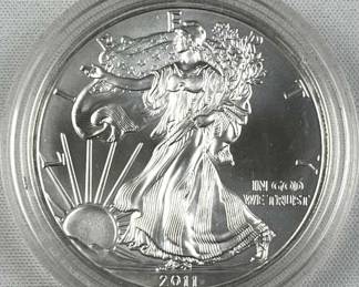 2011 American Silver Eagle 1oz .999