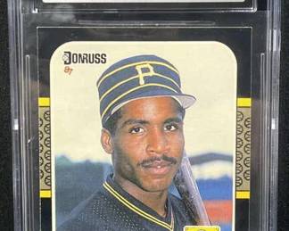 1987 Donruss Barry Bonds CSG 8 NM/Mint