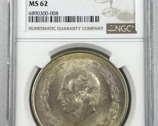 1951 Mexico Silver Snake w/ Forked Tongue Rare