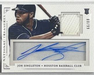 2014 Nat'l Treasures Jon Singleton RPA #/99