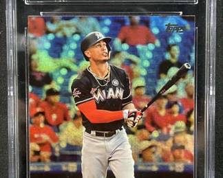 2018 Topps Giancarlo Stanton GEM CGC 10