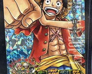 2011 Bandai One Piece New World Luffy Card