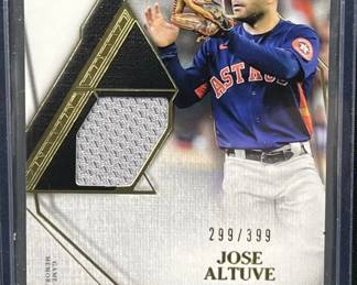 2022 Topps Tier 1 Jose Altuve #/399 Relic