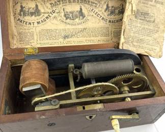 Antique 1856 Davis & Kidders Quack Medical Device