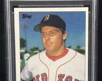 1985 Topps Roger Clemens PSA 8 NM-MT