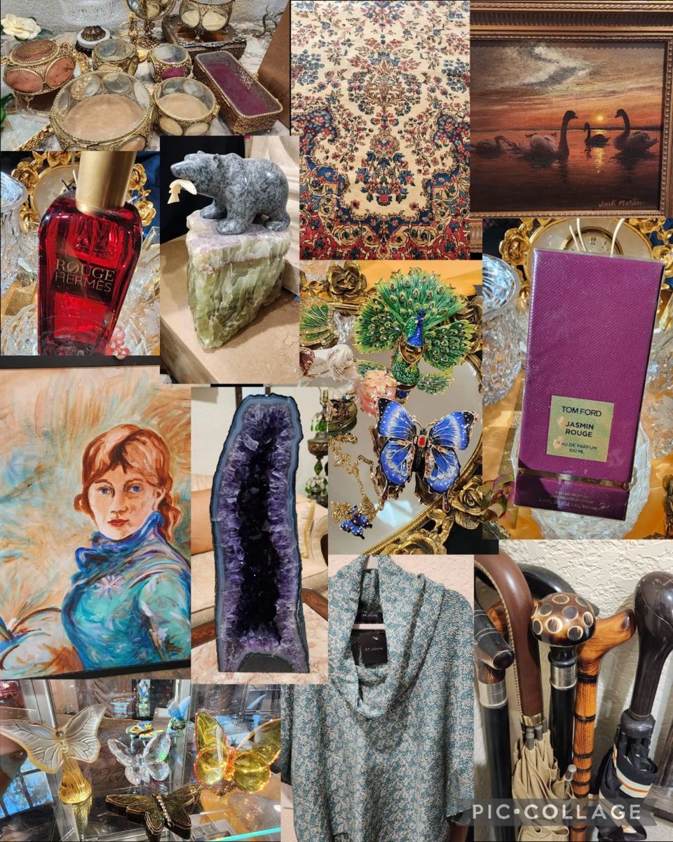 Hundreds of boxes have been unpacked and displayed for round 2! New furniture, decor, clothing, shoes, jewelry, yard items and 2 full garages and a RV bay.