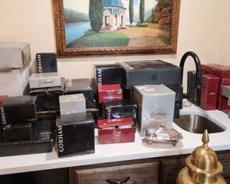 Gorham Crystal new in box