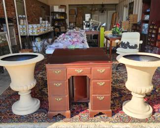 furniture, flower pots