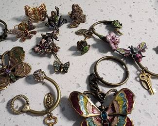 Jay Strongwater key rings