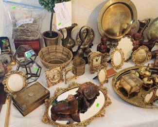 hundreds MORE pieces of Stylebuilt gold decor