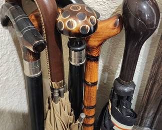 canes and umbrellas