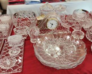 Gorham Lady Anne crystal all over the home