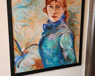 Dan Wiesendanger Painting 1987