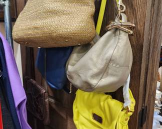 Wonderful handbags including Brahmin, Nancy Gonzales, Ferragamo, Jimmy Choo, Marc Jacobs