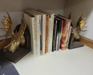 Basement brass
Moose book ends 