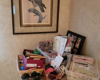 Main floor office art