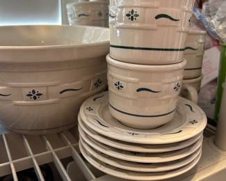 Longaburger dishes. 