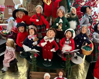 Vintage carolers