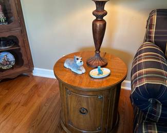 Mid century round Occasional table