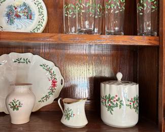 Lenox Christmas china