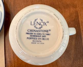 Lenox, Poppies in bloom